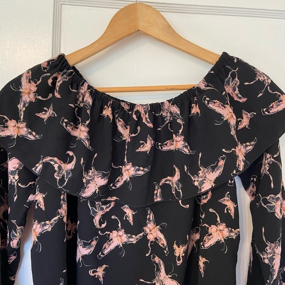 Wilfred Aritzia Morel Butterfly Off the Shoulder Top Size XS - Picture 5 of 10